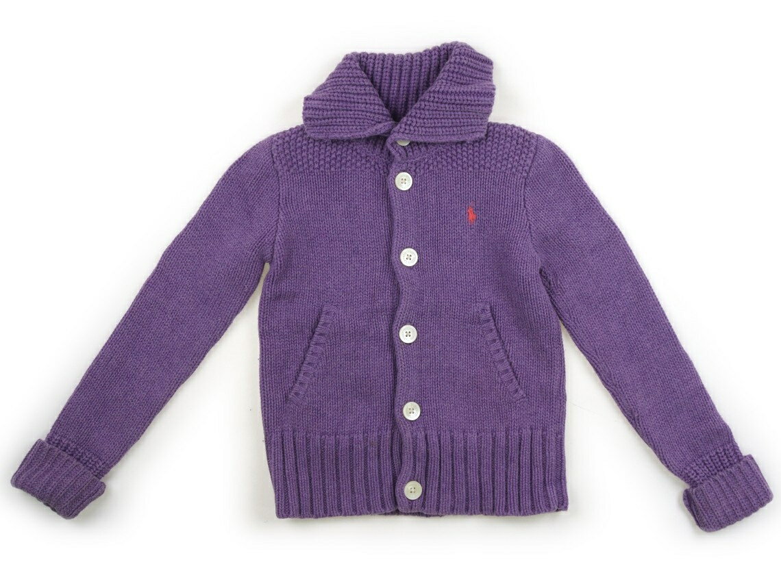 ラルフローレン Ralph Lauren カーディガン 140 男の子 パープル 子供服 ベビー服 キッズ アウトレット ユーズド 【中古】キッズ・ベビー・マタニティ