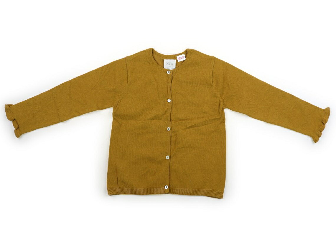 Rakuten - ザラ ZARA カーディガン 100 女の子 マスタード 子供服 ベビー服 キッズ アウトレット ユーズド 【中古】キッズ・ベビー・マタニティ