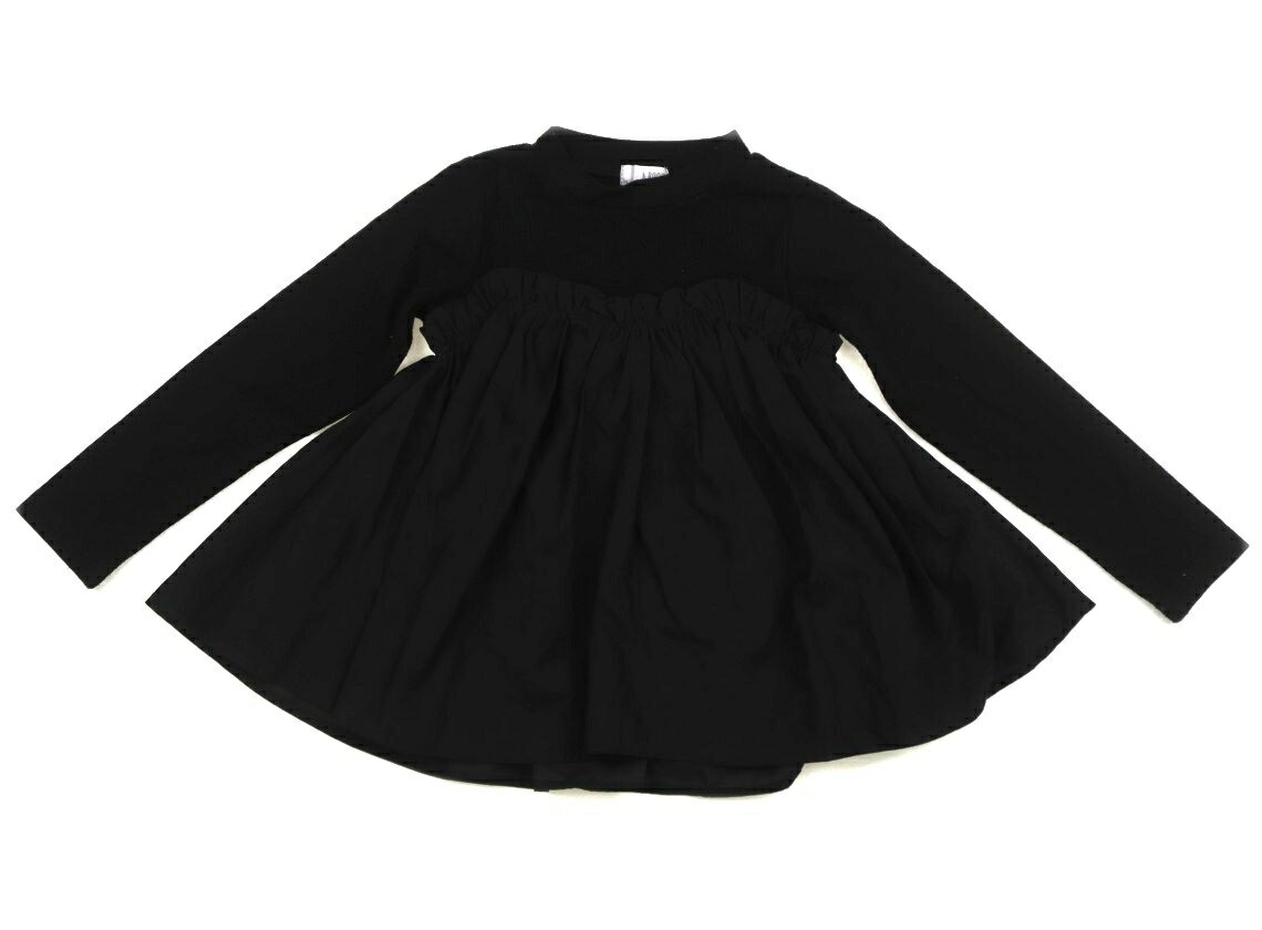 ビールーム b.ROOM トレーナー プルオーバー 110 女の子 黒 子供服 ベビー服 キッズ アウトレット ユーズド 【中古】キッズ ベビー マタニティ