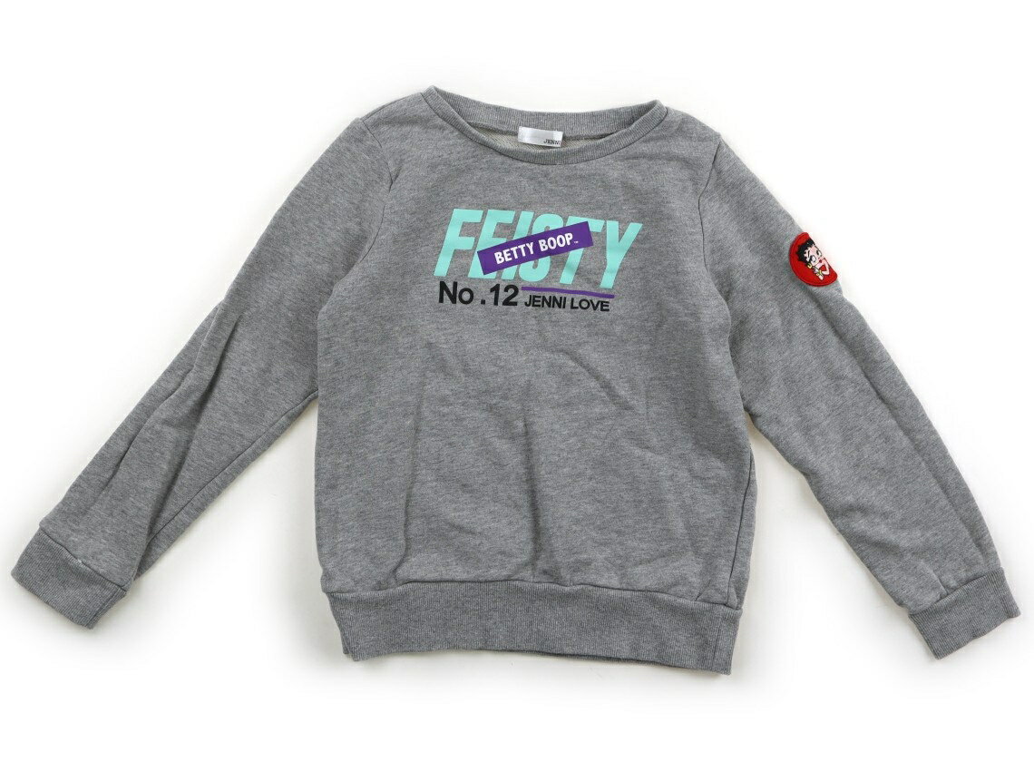 ジェニィ JENNI トレーナー プルオーバー 150 女の子 グレー 子供服 ベビー服 キッズ アウトレット ユーズド 【中古】キッズ ベビー マタニティ