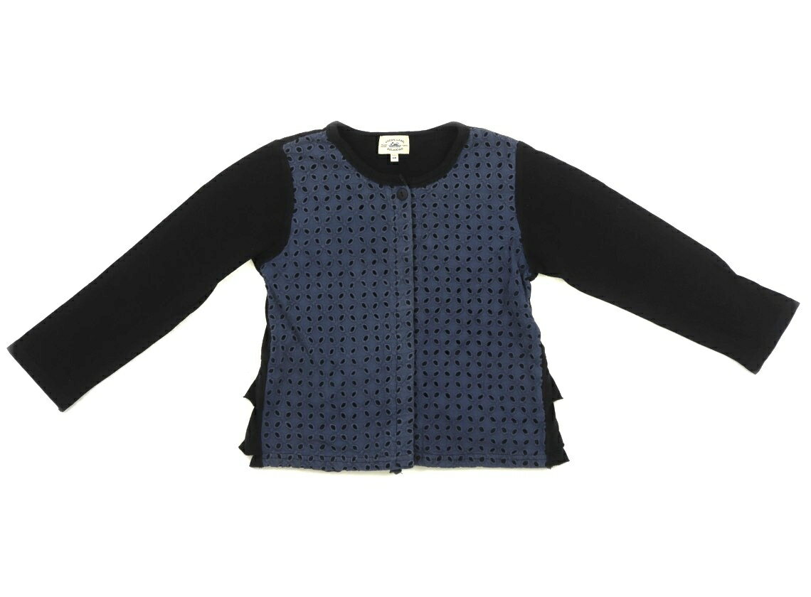 Rakuten - ユナイテッドアローズ UNITED ARROWS カーディガン 110 女の子 黒、スモーキーブルー 子供服 ベビー服 キッズ アウトレット ユーズド 【中古】キッズ・ベビー・マタニティ