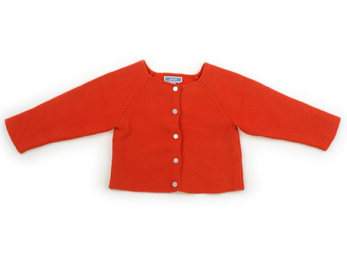 ジャカディ Jacadi カーディガン 70 女の子 オレンジ 子供服 ベビー服 キッズ アウトレット ユーズド 【中古】キッズ・ベビー・マタニティ
