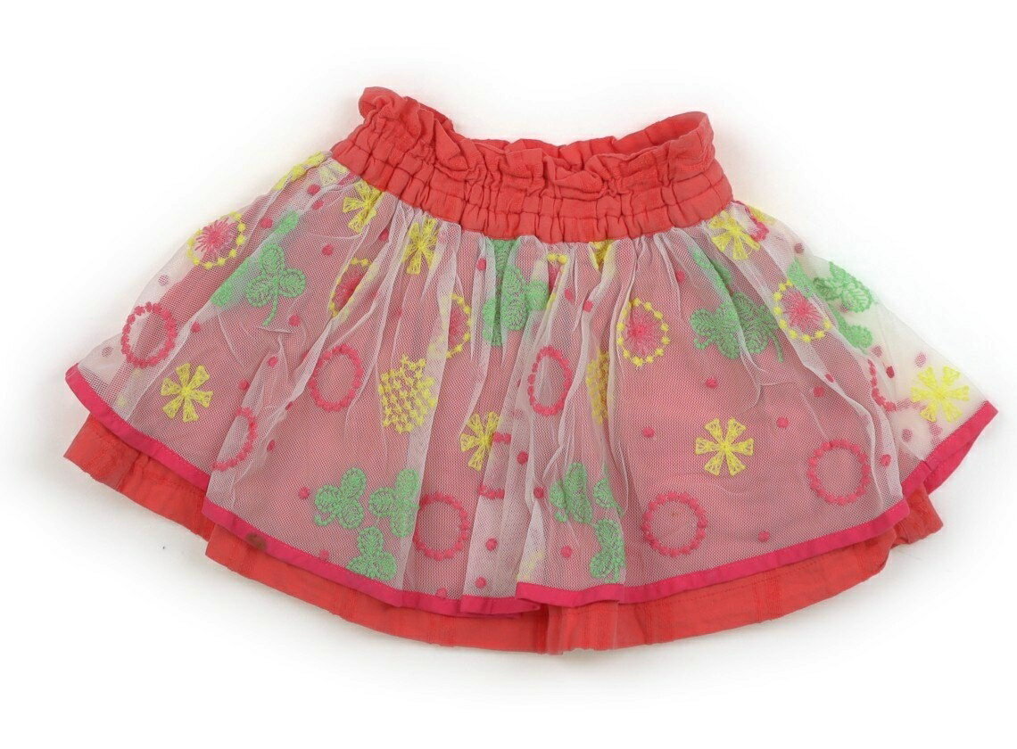 アプレレクール apres les cours スカート 90 女の子 スカーレット、黄、黄緑、クローバー 子供服 ベビー服 キッズ アウトレット ユーズド 【中古】キッズ・ベビー・マタニティ