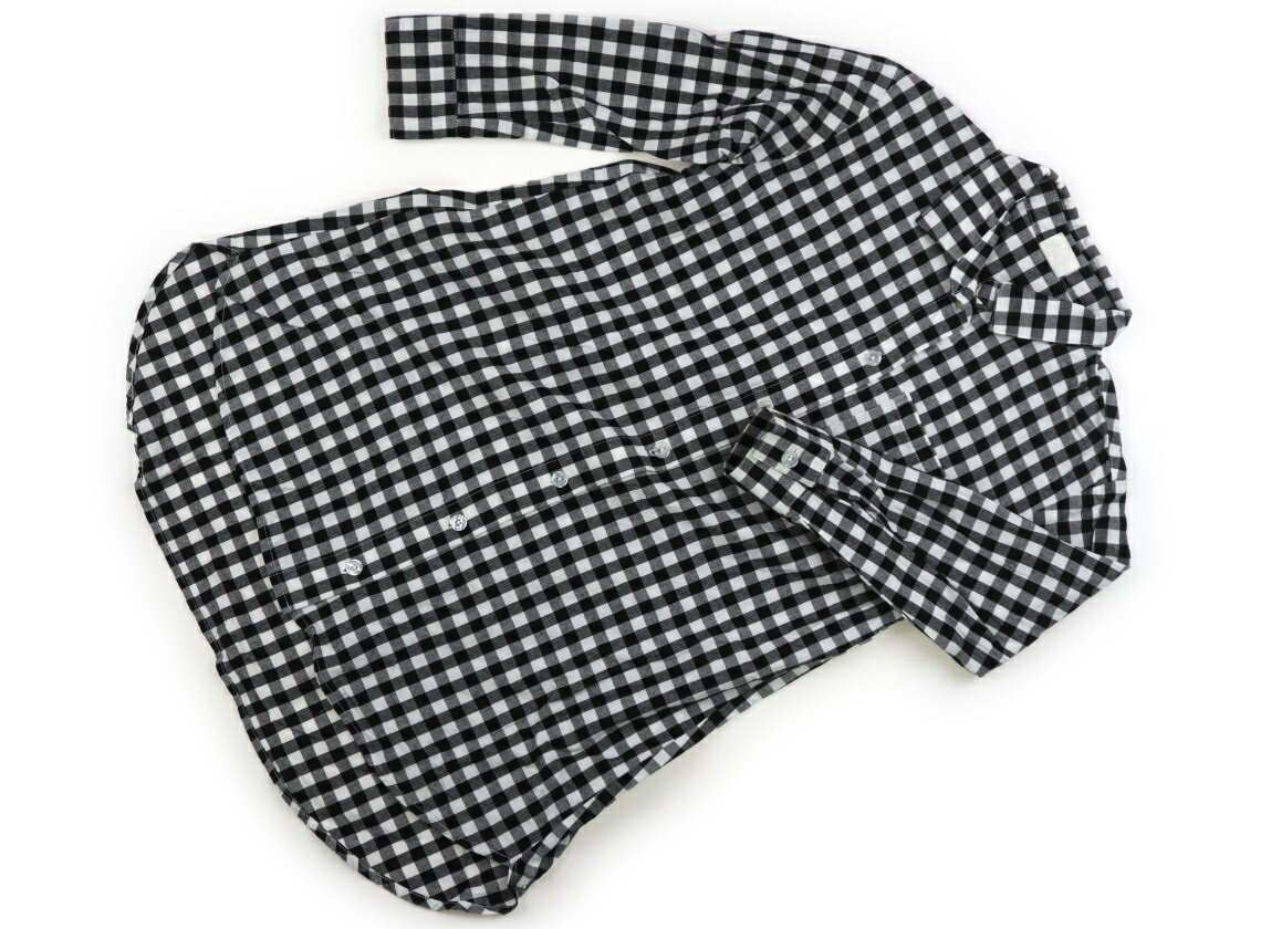 ブリーズ BREEZE ワンピース 130 女の子 黒白チェック 子供服 ベビー服 キッズ アウトレット ユーズド 【中古】キッズ・ベビー・マタニティ