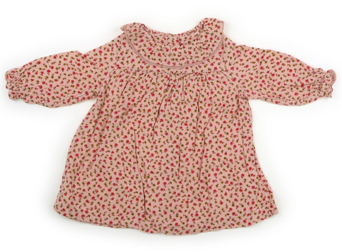 　ブランド 　BONTON(ボントン) 　カテゴリー 　チュニック 　サイズ 　70サイズ 　色 　ピンク、花柄 　状態 　★★★ 　記名 　なし 　ジャンル 　Girl 実際のサイズ表記は12。コットンガーゼ生地。後ろボタンあきです。小さな引っ掛け傷が見受けられます。目立った汚れはありません。 ＊【状態】【サイズ】に関しての詳しい説明はこちら