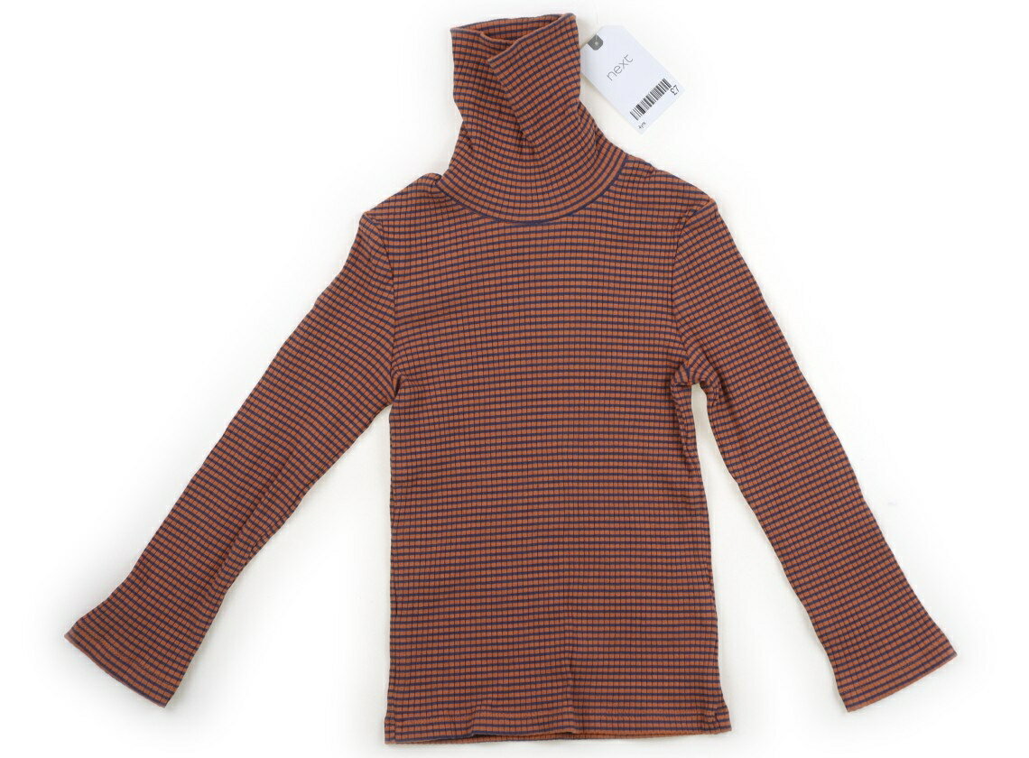 ネクスト NEXT Tシャツ・カットソー 100 男の子 テラコッタ、ブルー、ボーダー 子供服 ベビー服 キッズ アウトレット ユーズド 【中古】キッズ・ベビー・マタニティ