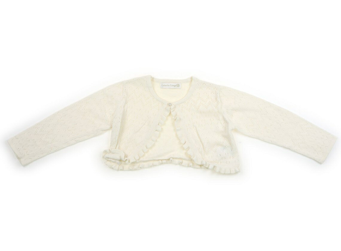 キャサリン・コテージ Catherine Cottage カーディガン 120 女の子 オフ白 子供服 ベビー服 キッズ アウトレット ユーズド 【中古】キッズ・ベビー・マタニティ