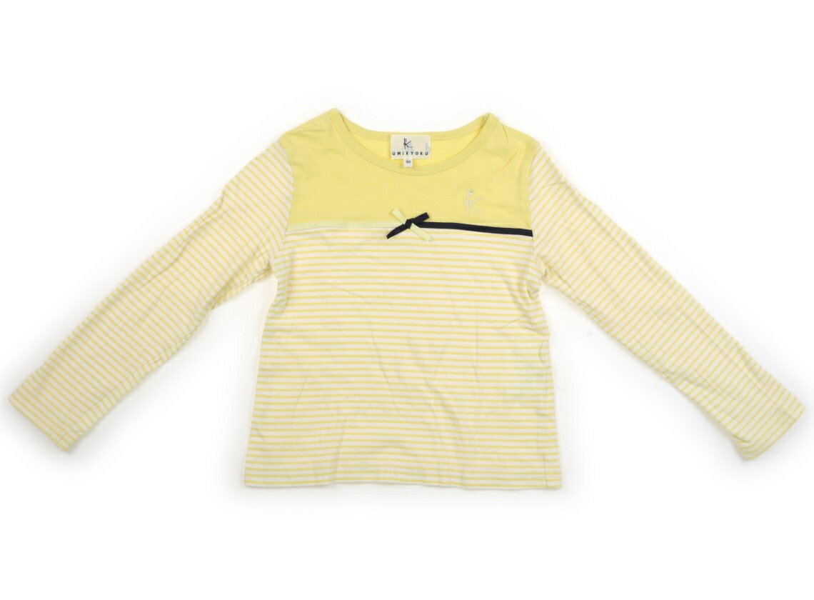 組曲 Kumikyoku Tシャツ・カットソー 120 女の子 イエロー 子供服 ベビー服 キッズ アウトレット ユーズド 【中古】キッズ・ベビー・マタニティ