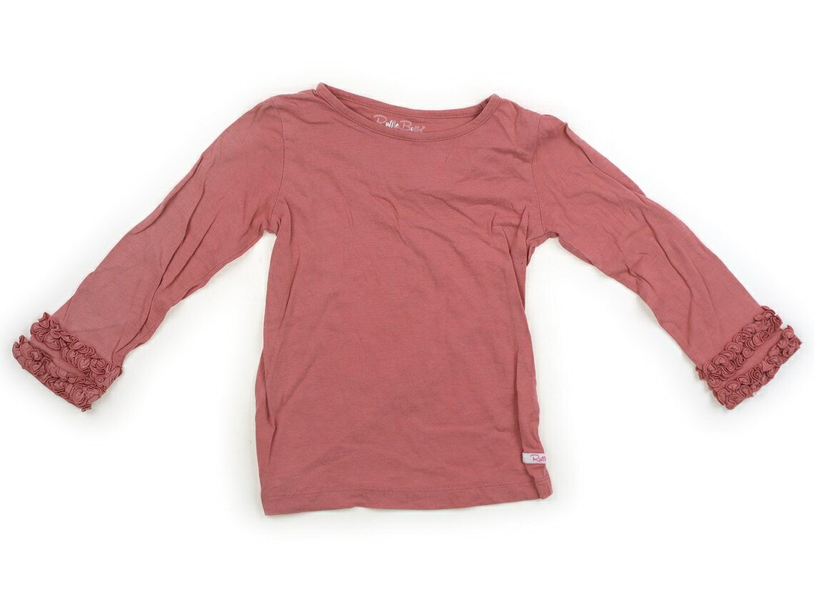 ラッフルバッツ Ruffle Butts Tシャツ・カットソー 110 女の子 くすみピンク 子供服 ベビー服 キッズ アウトレット ユーズド 【中古】キッズ・ベビー・マタニティ