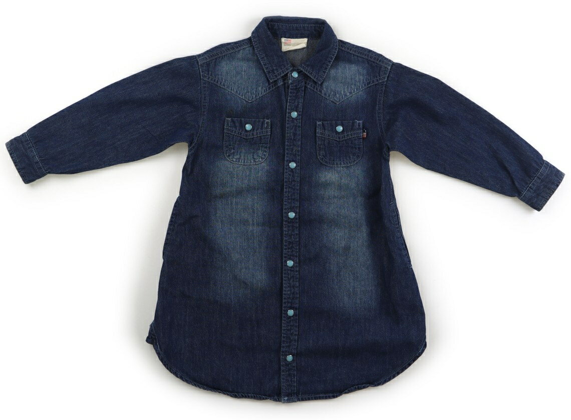 Rakuten - ダディーオーダディー Daddy Oh Daddy チュニック 110 女の子 ブルーデニム 子供服 ベビー服 キッズ アウトレット ユーズド 【中古】キッズ・ベビー・マタニティ