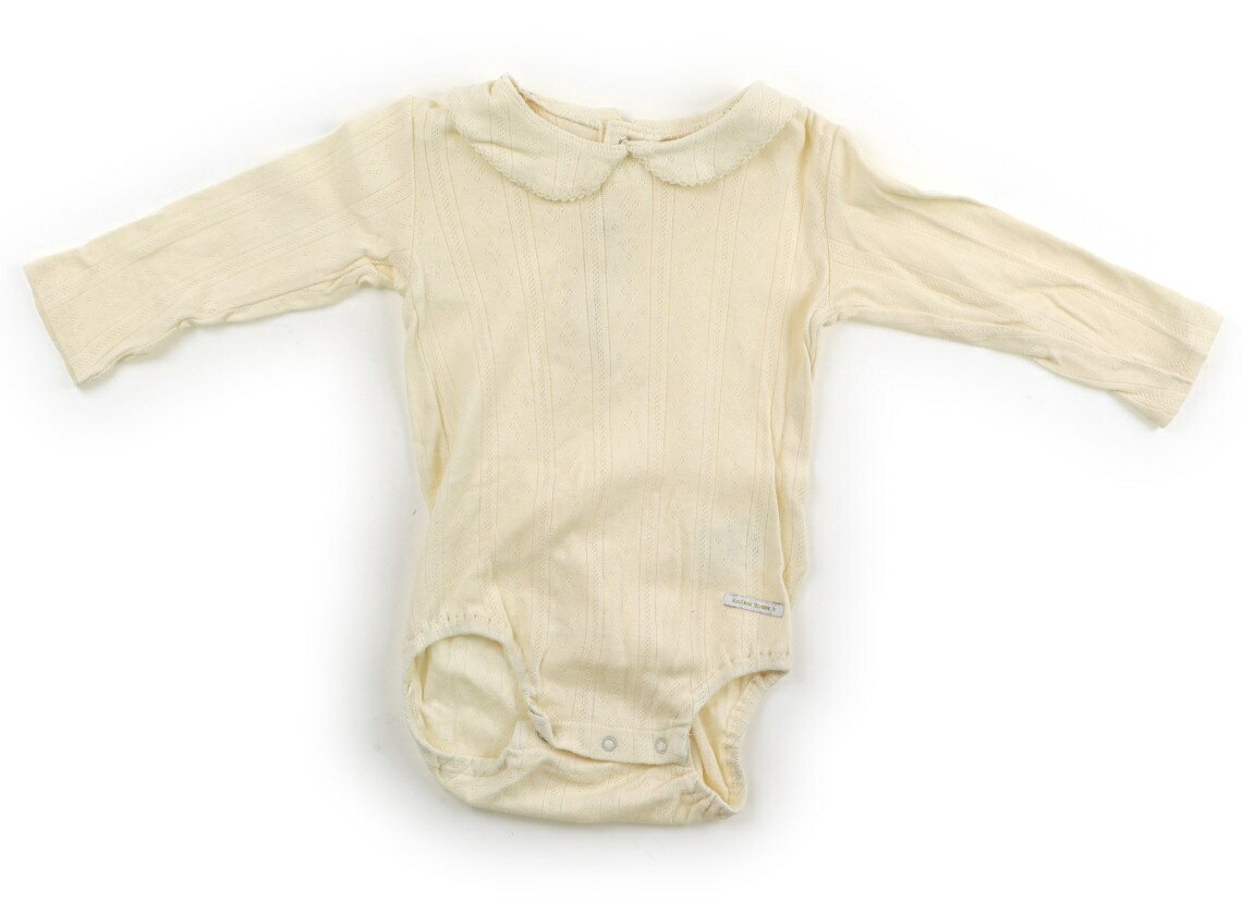ビームス BEAMS ロンパース 80 女の子 クリーム 子供服 ベビー服 キッズ アウトレット ユーズド 【中古】キッズ・ベビー・マタニティ