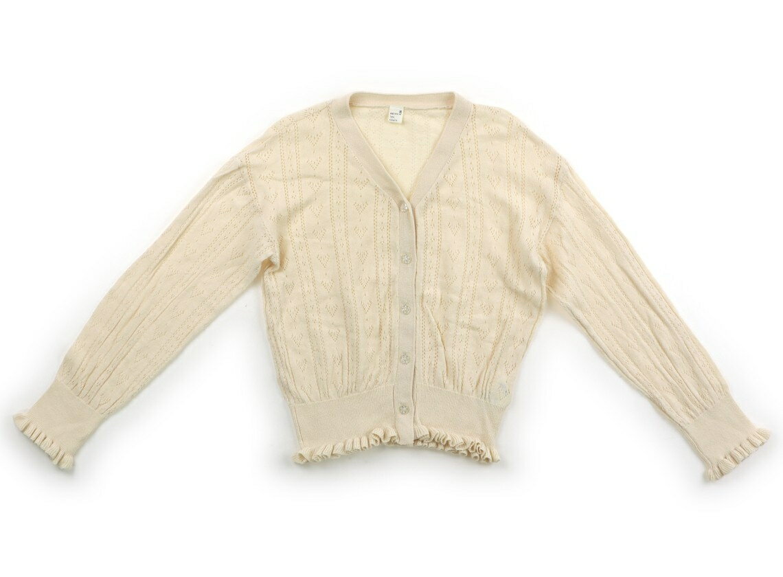 アプレレクール apres les cours カーディガン 120 女の子 きなり 子供服 ベビー服 キッズ アウトレット ユーズド 【中古】キッズ・ベビー・マタニティ