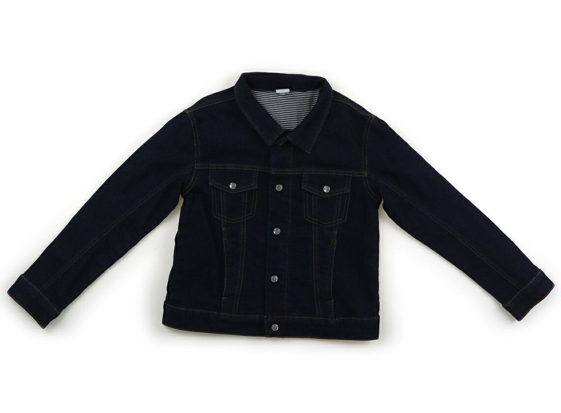 プチバトー PETIT BATEAU ブルゾン・Gジャン 120 男の子 紺 子供服 ベビー服 キッズ アウトレット ユーズド 【中古】キッズ・ベビー・マタニティ