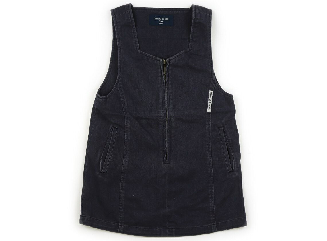 コムサデモード COMME CA DU MODE ジャンパースカート 100 女の子 紺 子供服 ベビー服 キッズ アウトレット ユーズド 【中古】キッズ・ベビー・マタニティ
