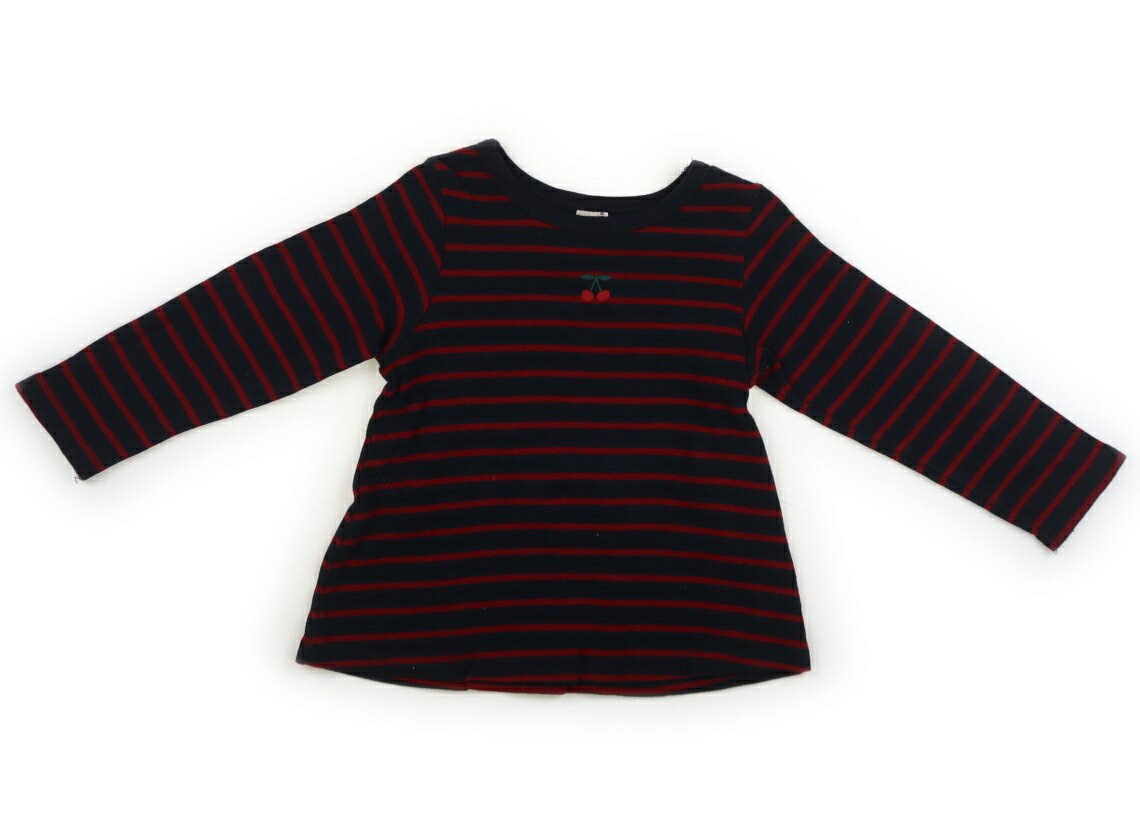 　ブランド 　petit main(プティマイン) 　カテゴリー 　Tシャツ・カットソー 　サイズ 　100サイズ 　色 　紺、赤ボーダー、さくらんぼ 　状態 　★★★ 　記名 　なし 　ジャンル 　Girl 全体に色あせ・毛羽立ち、袖に白っぽい汚れあり。お手入れ次第でまだお使いいただけそうです。 ＊【状態】【サイズ】に関しての詳しい説明はこちら