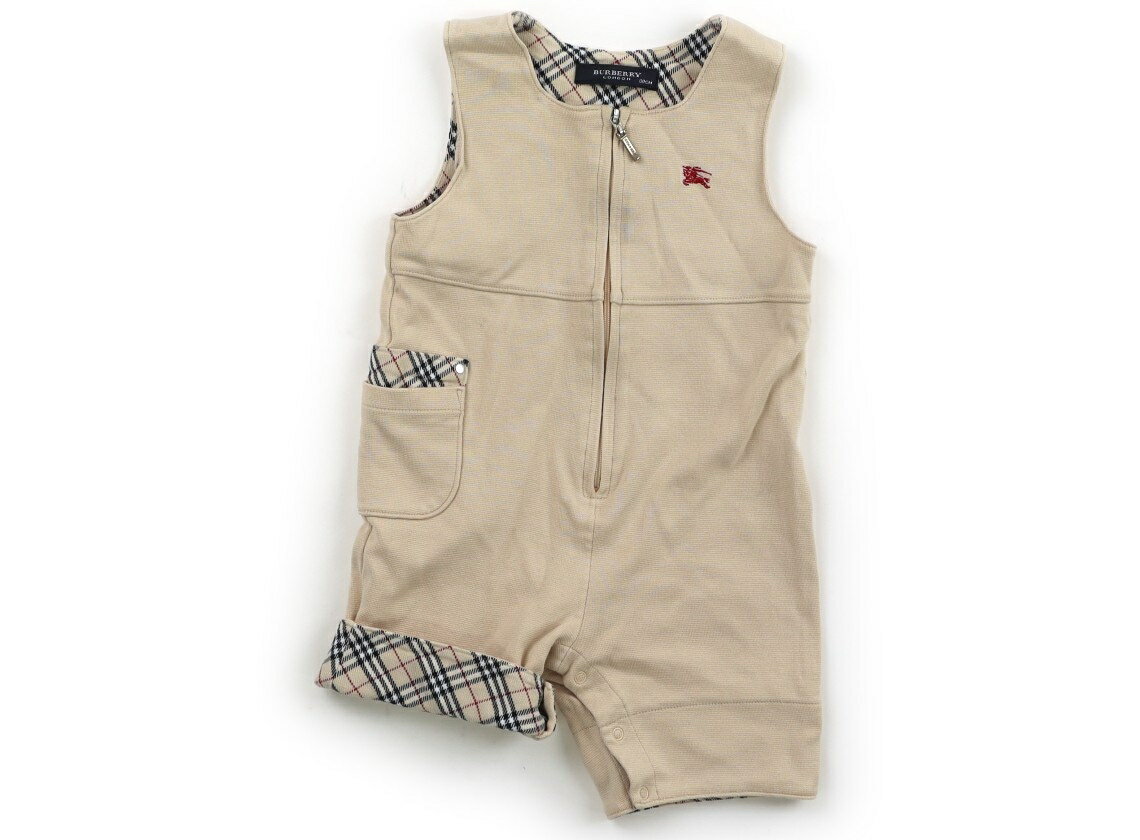 バーバリー BURBERRY オーバーオール 80 男の子 ベージュ 子供服 ベビー服 キッズ アウトレット ユーズド 【中古】キッズ・ベビー・マタニティ