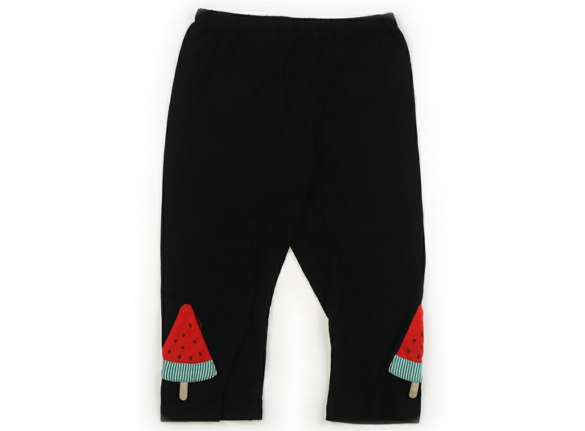 ベイビーチアー babyCheer レギンス 110 女の子 黒、スイカ 子供服 ベビー服 キッズ アウトレット ユーズド 【中古】キッズ・ベビー・マタニティ