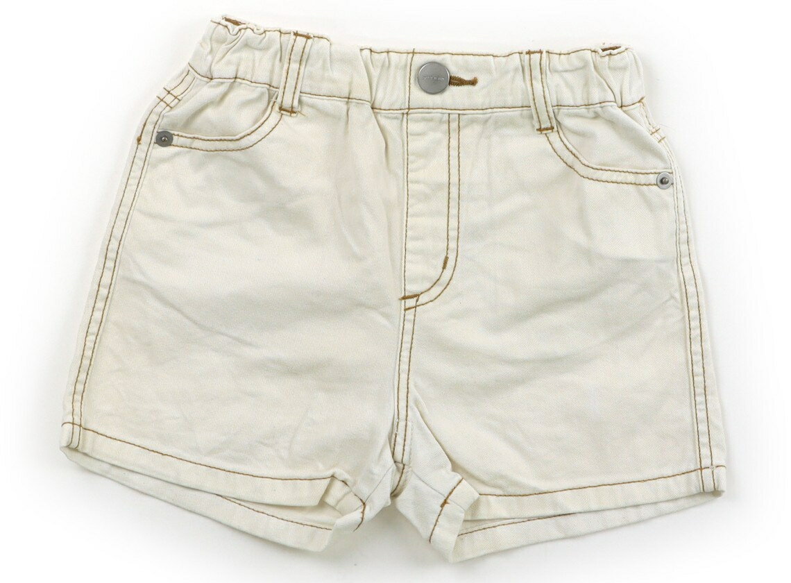 Long-Trousers, Trousers - プティマイン petit main ショートパンツ 100 女の子 クリーム 子供服 ベビー服 キッズ アウトレット ユーズド 【中古】キッズ・ベビー・マタニティ