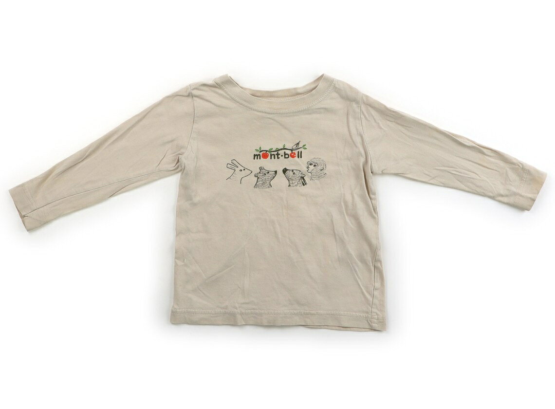Rakuten - モンベル mont-bell Tシャツ・カットソー 110 男の子 ベージュ・アニマル 子供服 ベビー服 キッズ アウトレット ユーズド 【中古】キッズ・ベビー・マタニティ