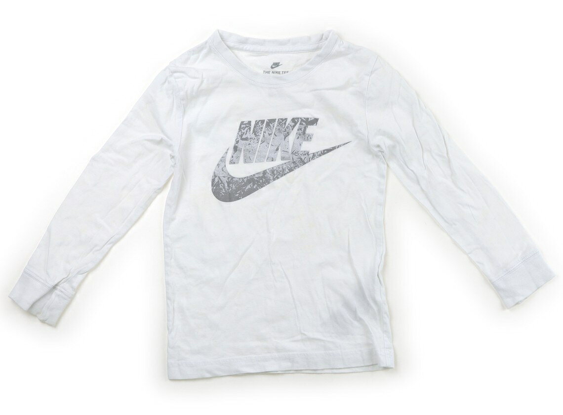 ナイキ NIKE Tシャツ・カットソー 100 男の子 白、グレー 子供服 ベビー服 キッズ アウトレット ユーズド 【中古】キッズ・ベビー・マ..