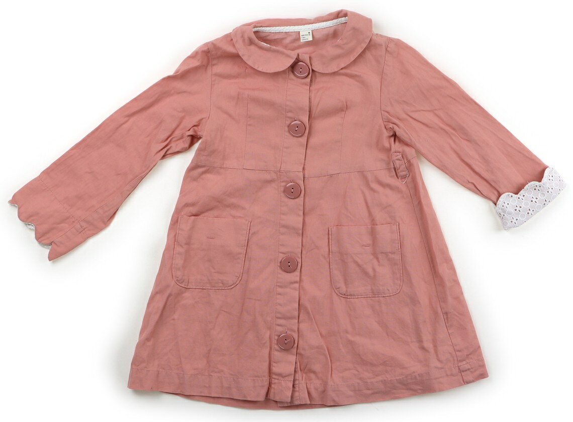 Rakuten - アプレレクール apres les cours ワンピース 110 女の子 ピンク、白井レース 子供服 ベビー服 キッズ アウトレット ユーズド 【中古】キッズ・ベビー・マタニティ