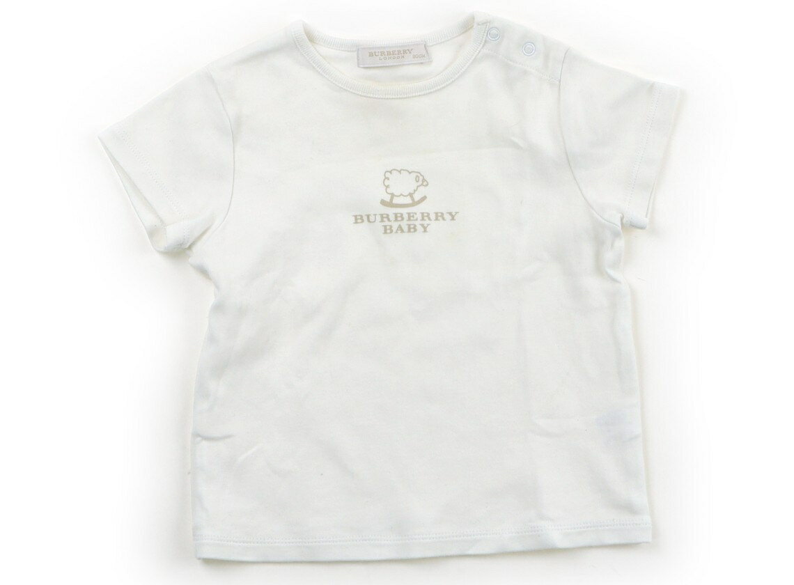 バーバリー BURBERRY Tシャツ・カットソー 80 女の子 アイボリー 子供服 ベビー服 キッズ アウトレット ユーズド 【中古】キッズ・ベビー・マタニティ