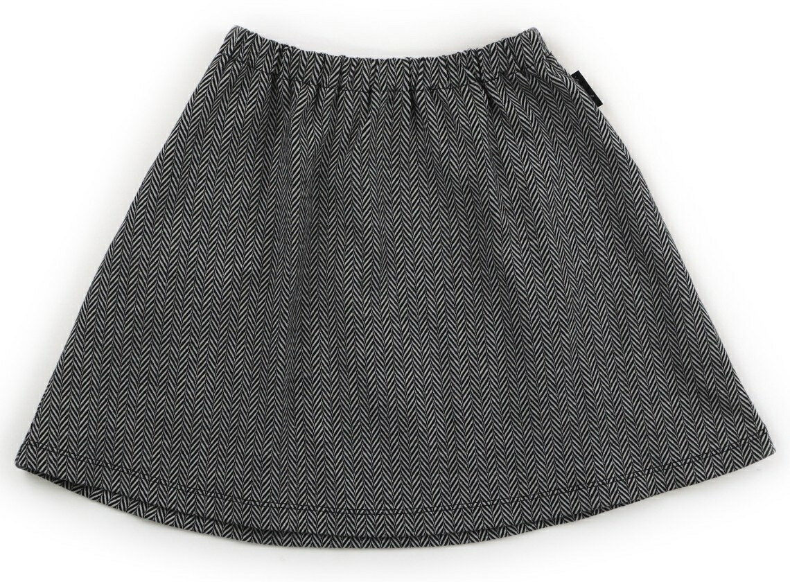 アニエスベー agnes.b スカート 110 女の子 黒・白・総柄 子供服 ベビー服 キッズ アウトレット ユーズド 【中古】キッズ・ベビー・マタニティ