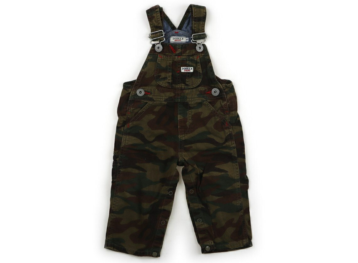 Overalls - ダブルB Double B オーバーオール 70 男の子 カーキ系カモフラージュ 子供服 ベビー服 キッズ アウトレット ユーズド 【中古】キッズ・ベビー・マタニティ