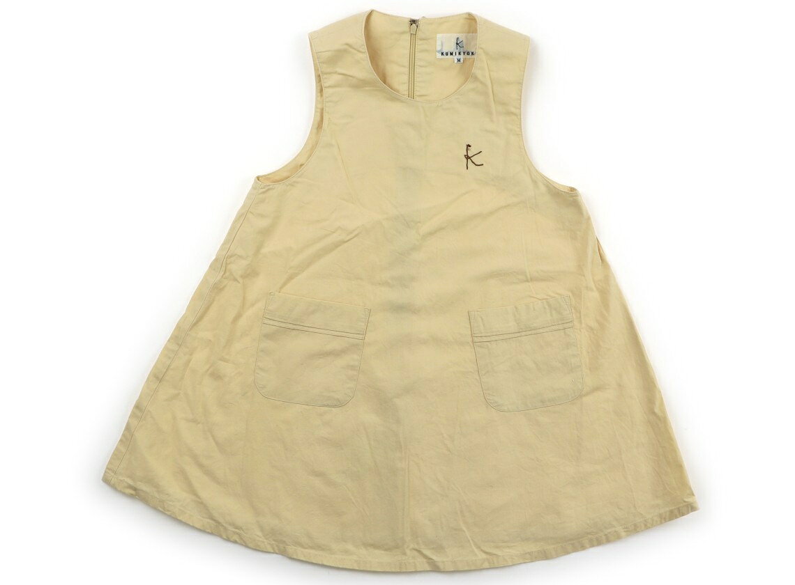 組曲 Kumikyoku ワンピース 110 女の子 ベージュ 子供服 ベビー服 キッズ アウトレット ユーズド 【中古】キッズ・ベビー・マタニティ