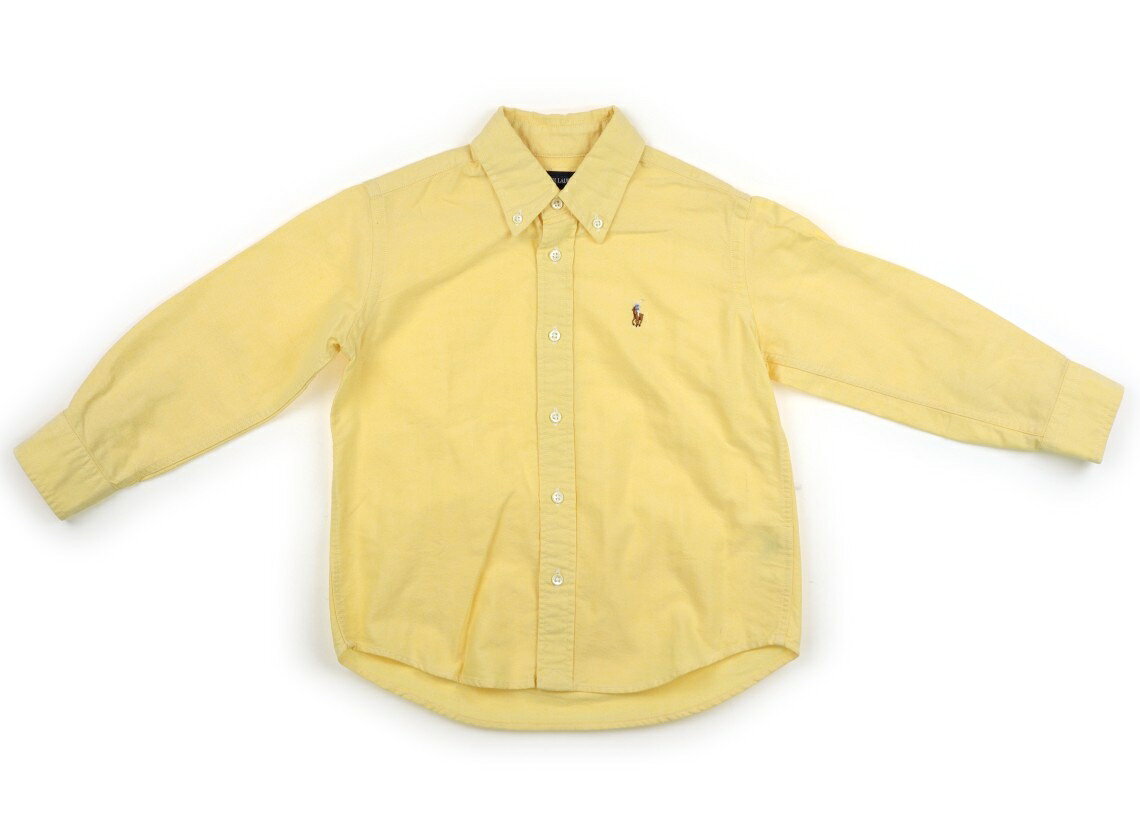 　ブランド 　Ralph Lauren(ラルフローレン) 　カテゴリー 　シャツ・ブラウス 　サイズ 　110サイズ 　色 　イエロー 　状態 　★★★ 　記名 　なし 　ジャンル 　Boy 袖口に黒っぽい汚れあり。洗いざらし感がありますが、まだまだお使いいただけそうです。 ＊【状態】【サイズ】に関しての詳しい説明はこちら