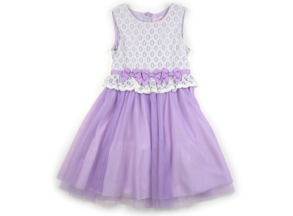 メゾピアノ mezzo piano ワンピース 120 女の子 パステルパープル 子供服 ベビー服 キッズ アウトレット ユーズド 【中古】キッズ・ベビー・マタニティ