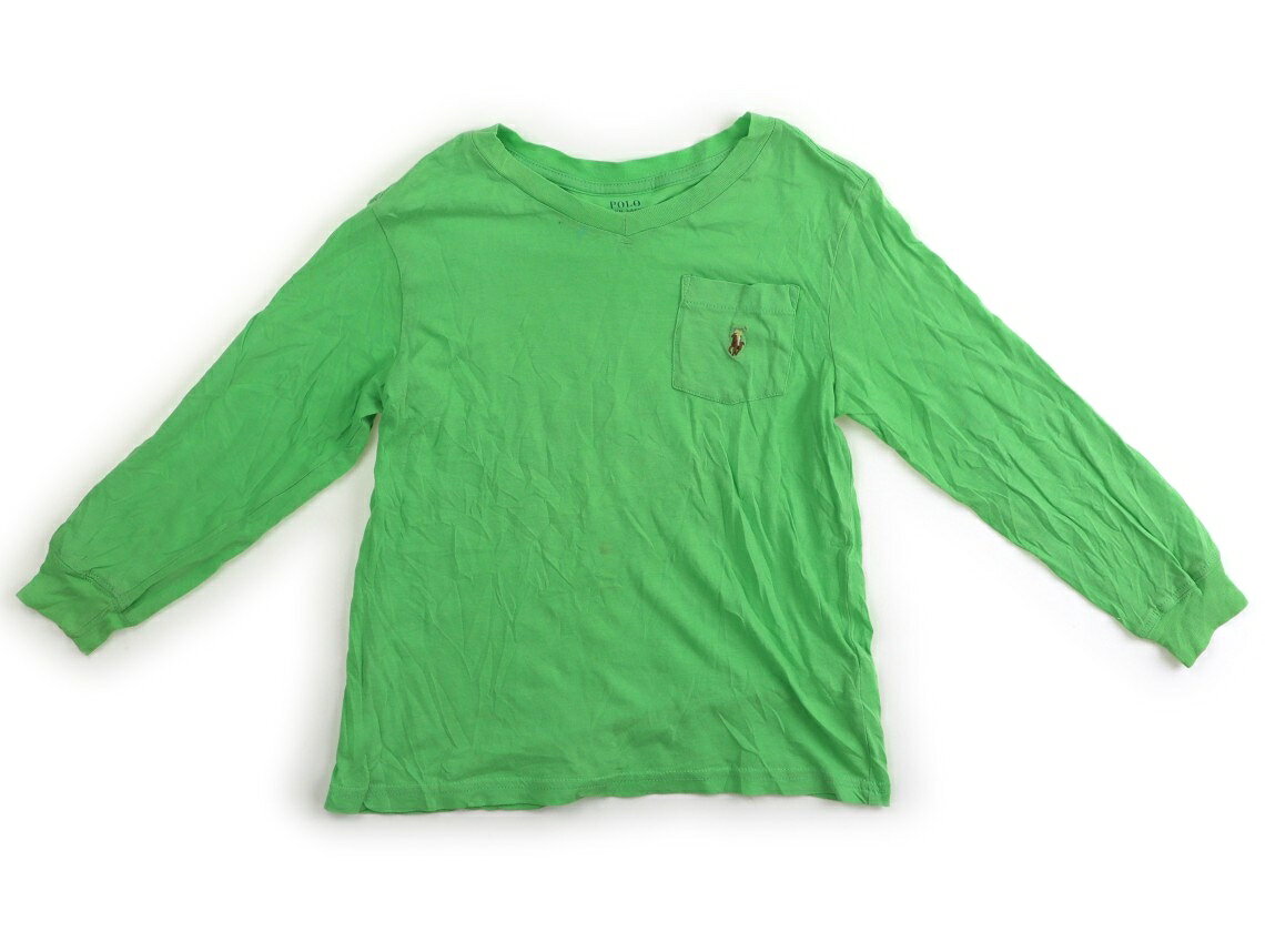 ポロラルフローレン POLO RALPH LAUREN Tシャツ・カットソー 150 男の子 黄緑 子供服 ベビー服 キッズ アウトレット ユーズド 【中古】キッズ・ベビー・マタニティ