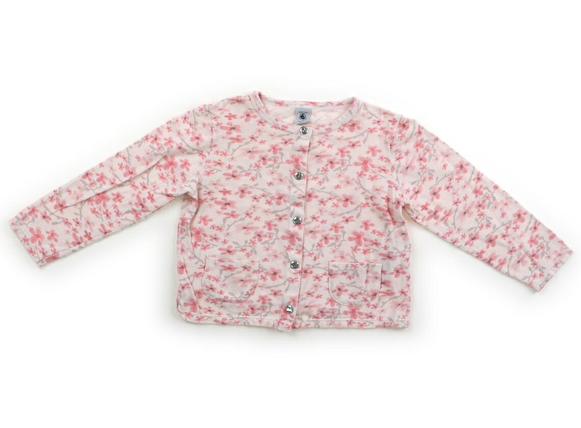 　ブランド 　PETIT BATEAU(プチバトー) 　カテゴリー 　カーディガン 　サイズ 　110サイズ 　色 　白、花柄 　状態 　★★★ 　記名 　なし 　ジャンル 　Girl 実際のサイズ表記は6ans/116cmです。全体的によれあり。やや薄手です。 ＊【状態】【サイズ】に関しての詳しい説明はこちら