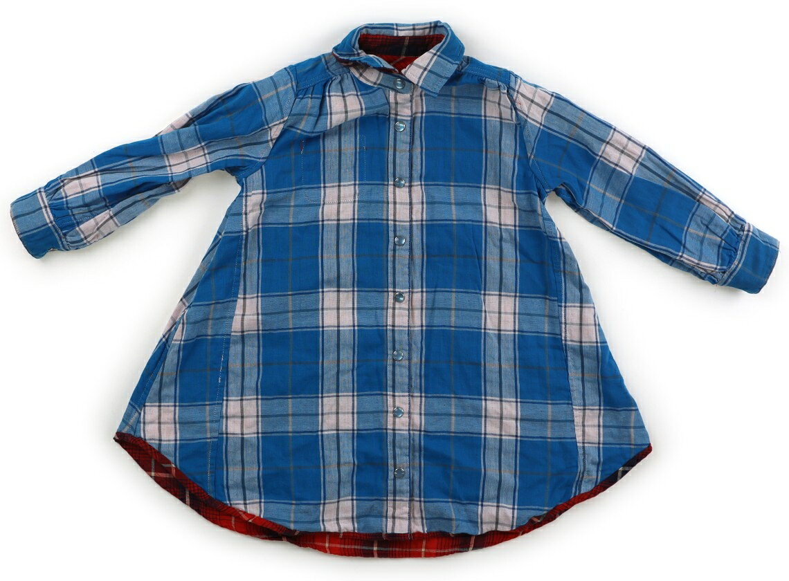 ダディーオーダディー Daddy Oh Daddy ワンピース 100 女の子 赤系チェック、水色系チェック 子供服 ベビー服 キッズ アウトレット ユーズド 【中古】キッズ・ベビー・マタニティ