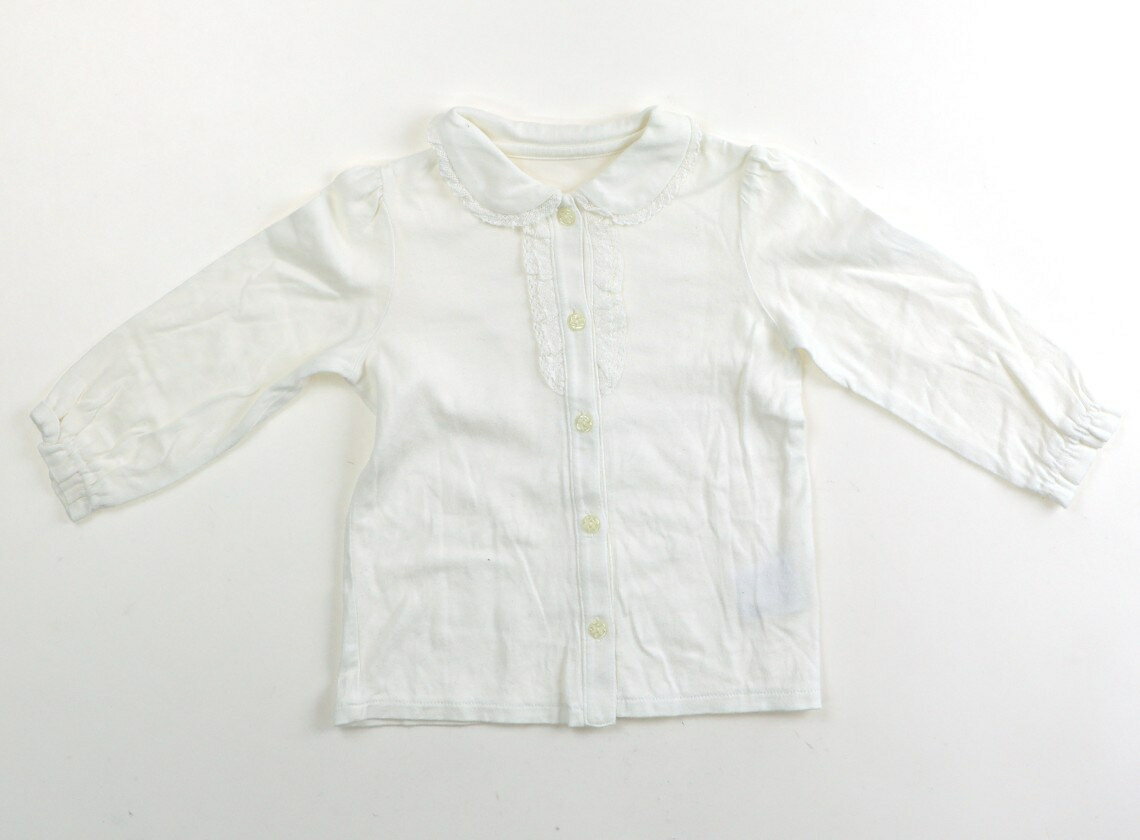 コムサフォセット COMME CA FOSSETTE シャツ・ブラウス 90 女の子 オフレース 子供服 ベビー服 キッズ アウトレット ユーズド 【中古】キッズ・ベビー・マタニティ