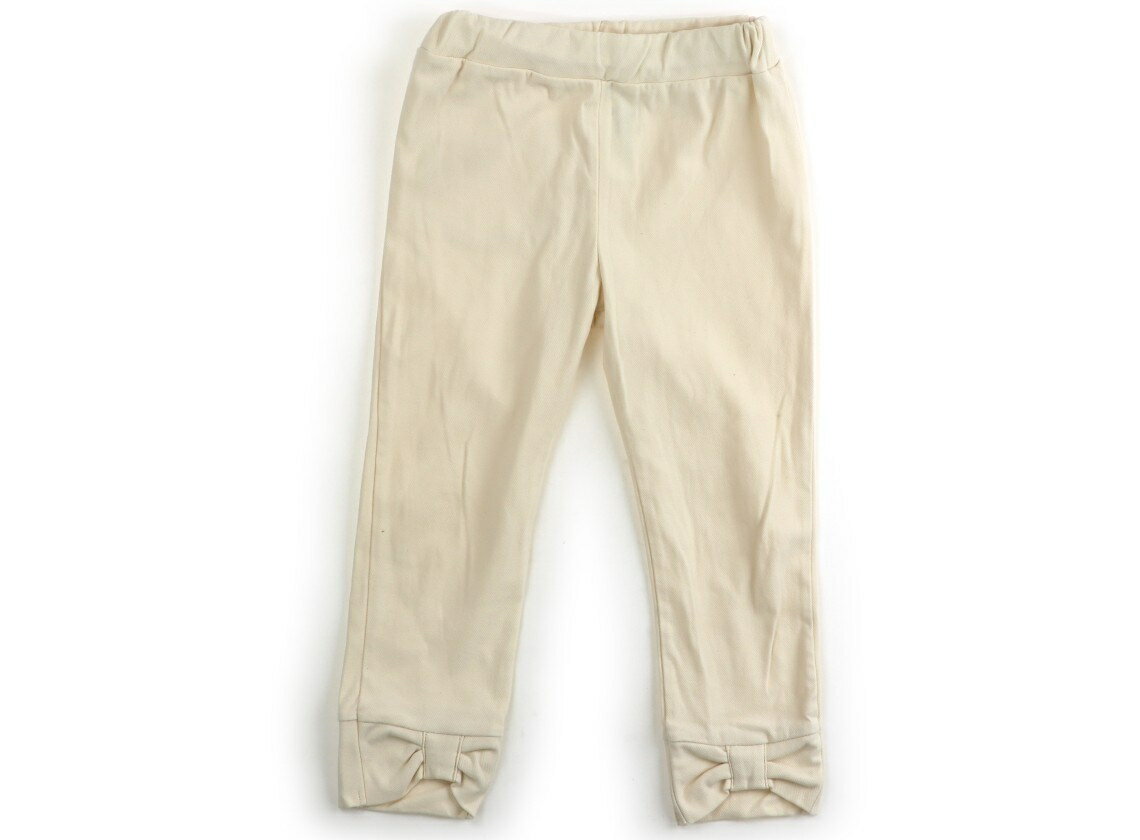 アプレレクール apres les cours パンツ 120 女の子 クリーム・リボン 子供服 ベビー服 キッズ アウトレット ユーズド 【中古】キッズ・ベビー・マタニティ