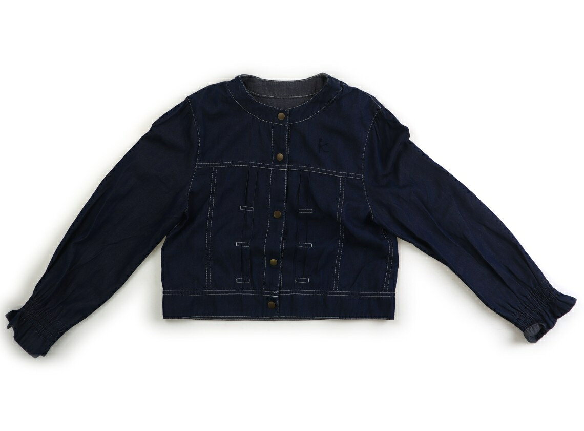 組曲 Kumikyoku ブルゾン・Gジャン 140 女の子 ネイビー 子供服 ベビー服 キッズ アウトレット ユーズド 【中古】キッズ・ベビー・マタニティ