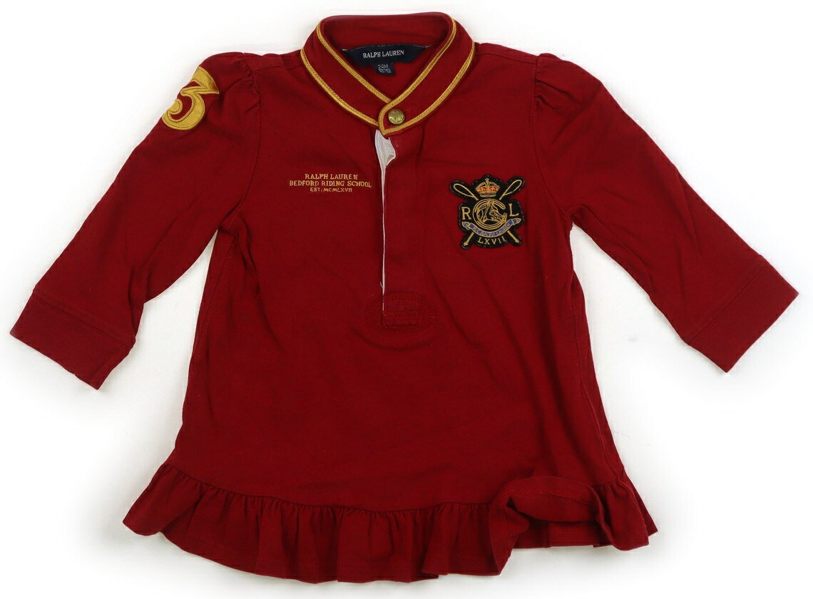 Rakuten - ラルフローレン Ralph Lauren チュニック 90 女の子 レッド・イエロー 子供服 ベビー服 キッズ アウトレット ユーズド 【中古】キッズ・ベビー・マタニティ
