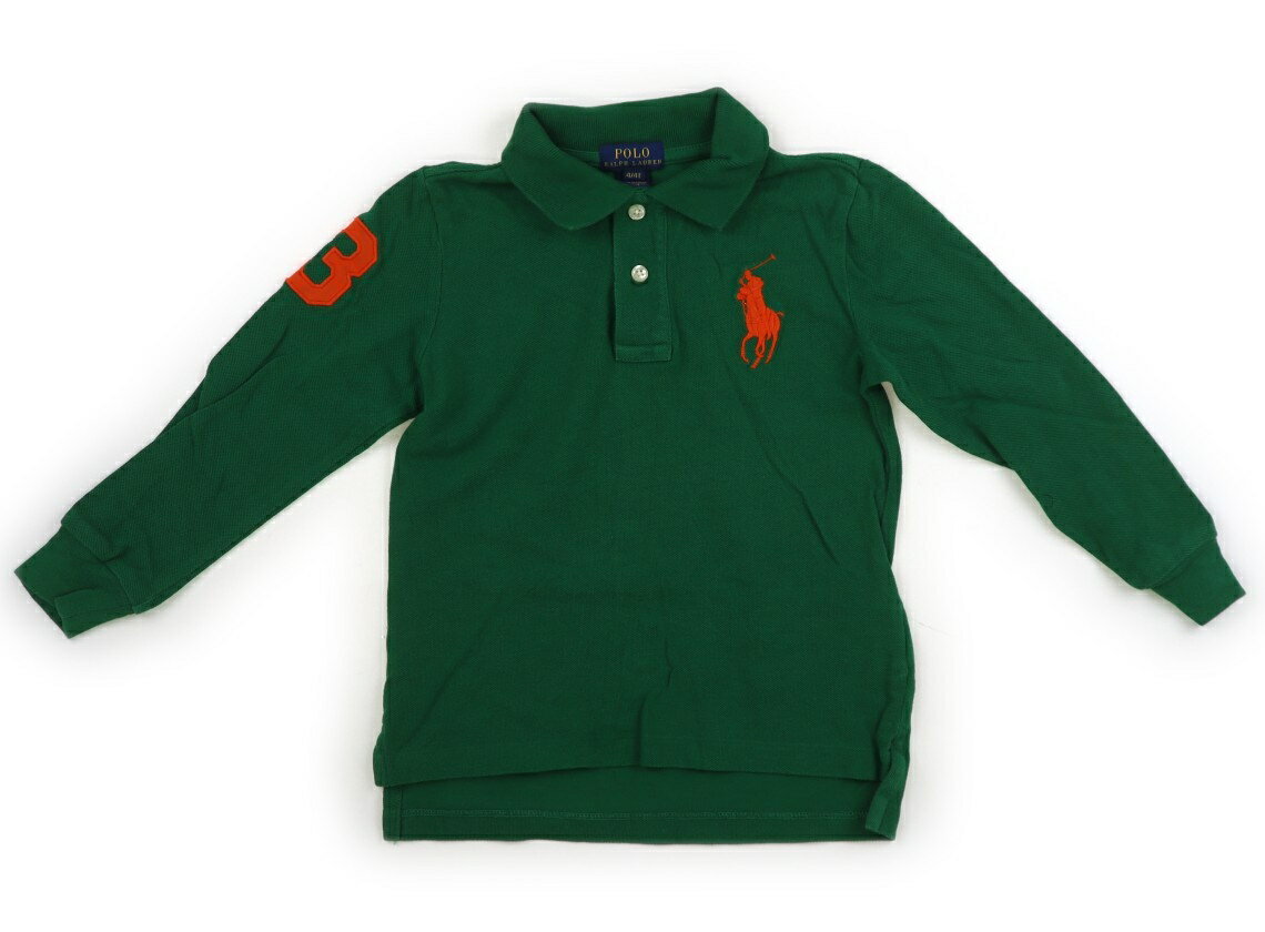 ポロラルフローレン POLO RALPH LAUREN ポロシャツ 110 男の子 グリーン 子供服 ベビー服 キッズ アウトレット ユーズド 【中古】キッズ・ベビー・マタニティ