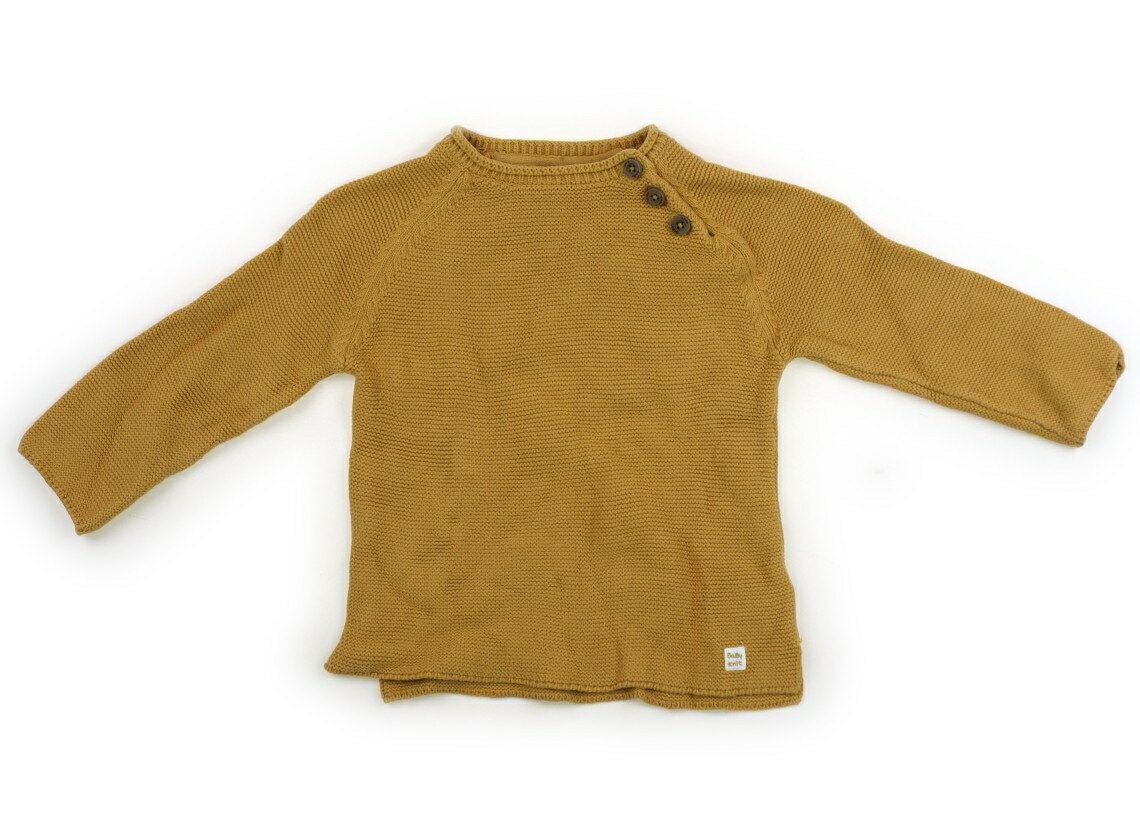 　ブランド 　ZARA(ザラ) 　カテゴリー 　ニット・セーター 　サイズ 　90サイズ 　色 　黄土色 　状態 　★★★ 　記名 　なし 　ジャンル 　Girl コットンニット。ヨレと毛羽立ちあり。まだまだお使いいただけそうです。 ＊【状態】【サイズ】に関しての詳しい説明はこちら