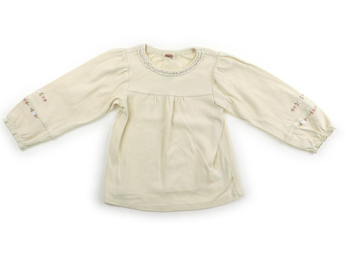 Other - スーリー Souris トレーナー・プルオーバー 120 女の子 アイボリー 子供服 ベビー服 キッズ アウトレット ユーズド 【中古】キッズ・ベビー・マタニティ