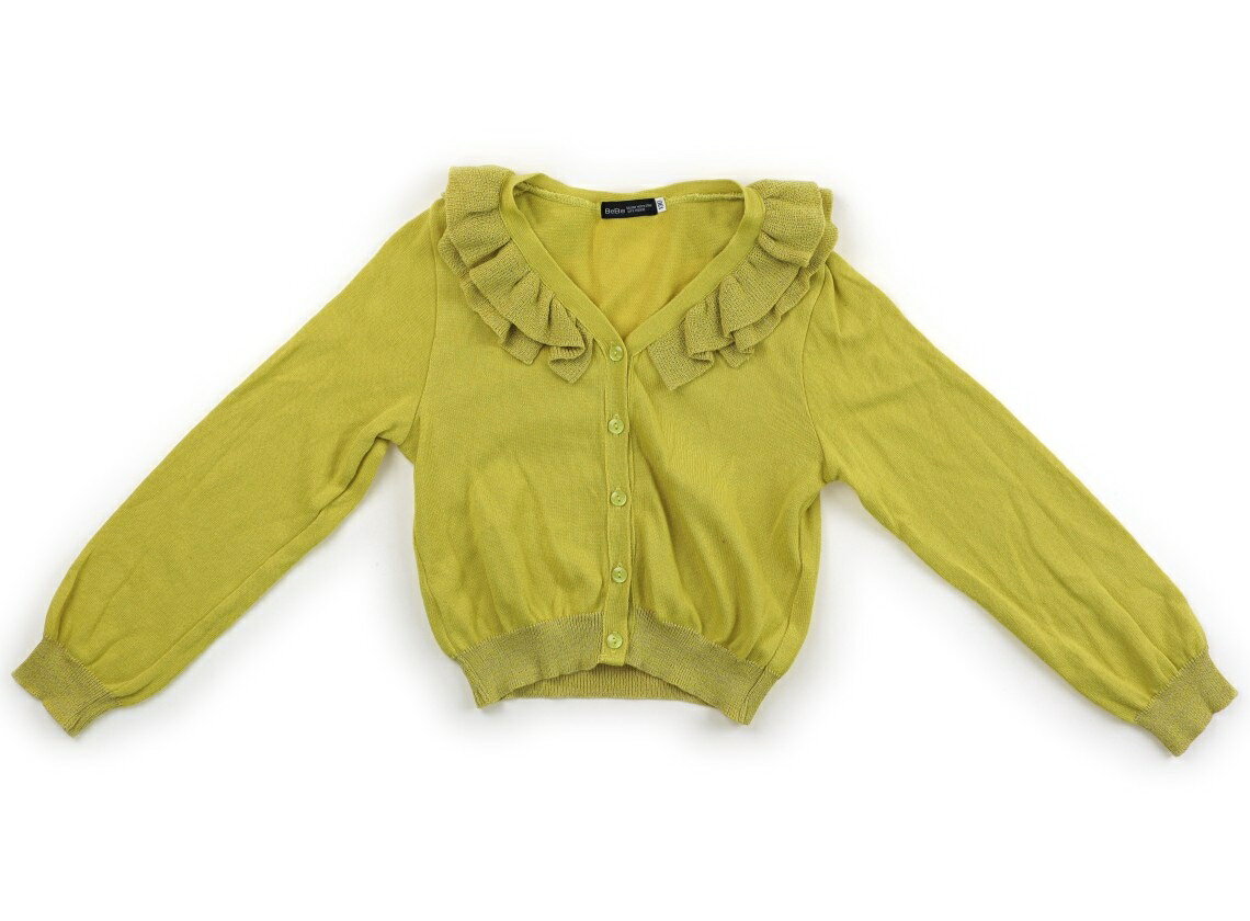 Rakuten - べべ BeBe カーディガン 130 女の子 レモン系 子供服 ベビー服 キッズ アウトレット ユーズド 【中古】キッズ・ベビー・マタニティ
