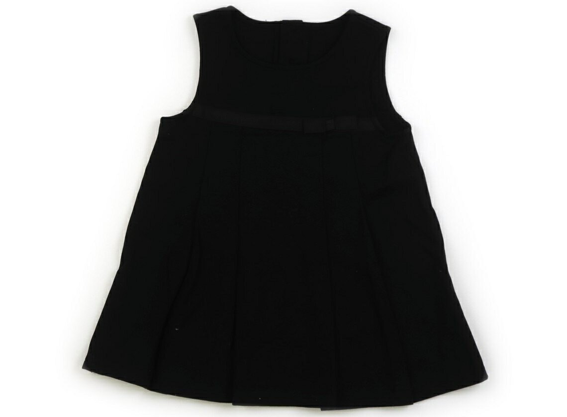 Jumpers - コムサフォセット COMME CA FOSSETTE ジャンパースカート 90 女の子 ブラック 子供服 ベビー服 キッズ アウトレット ユーズド 【中古】キッズ・ベビー・マタニティ