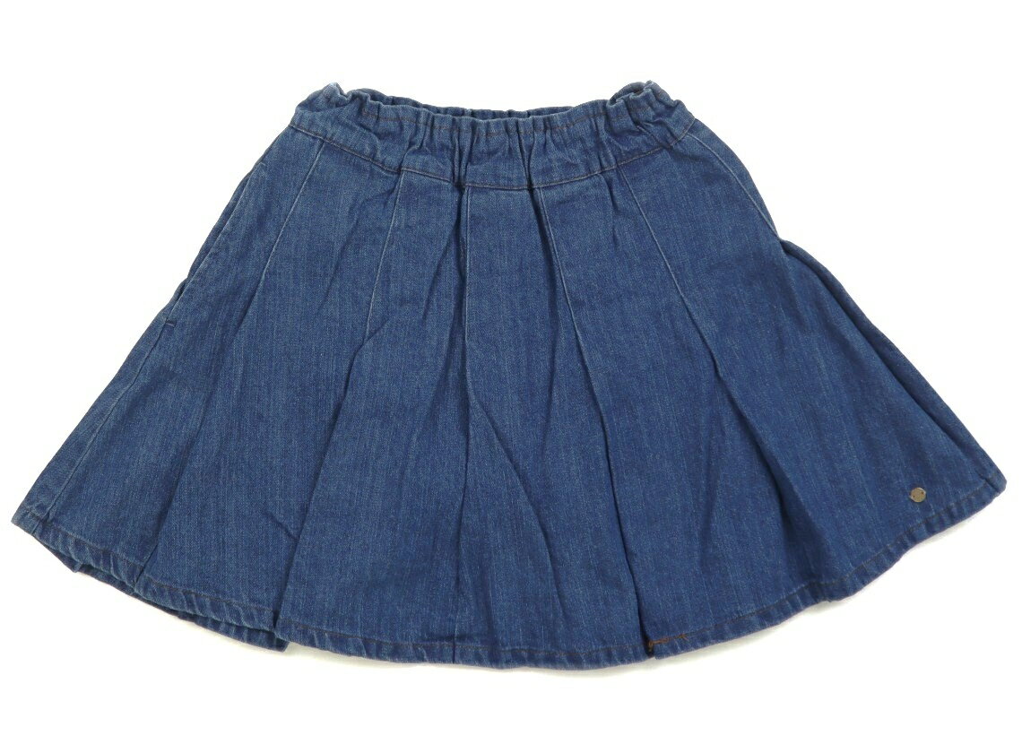 　ブランド 　apres les cours(アプレレクール) 　カテゴリー 　スカート 　サイズ 　140サイズ 　色 　ブルー 　状態 　★★★ 　記名 　なし 　ジャンル 　Girl デニム生地、インナーパンツ一体型。ウエストは総ゴムです。ウエストに少し色褪せとインナーにヨレがありますが、目立つ汚れはありません。 ＊【状態】【サイズ】に関しての詳しい説明はこちら