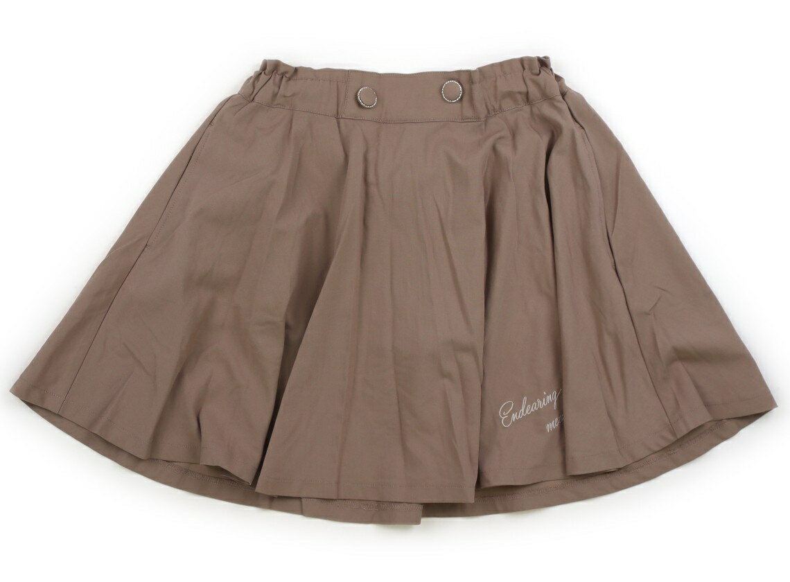 メゾピアノ mezzo piano スカート 140 女の子 ブラウンベージュ 子供服 ベビー服 キッズ アウトレット ユーズド 【中古】キッズ・ベビー・マタニティ