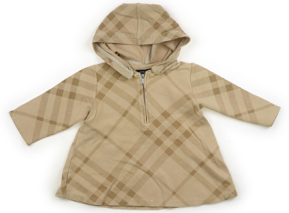 バーバリー BURBERRY パーカー 70 男の子 ライトブラウン・ブラウン 子供服 ベビー服 キッズ アウトレット ユーズド 【中古】キッズ・ベビー・マタニティ