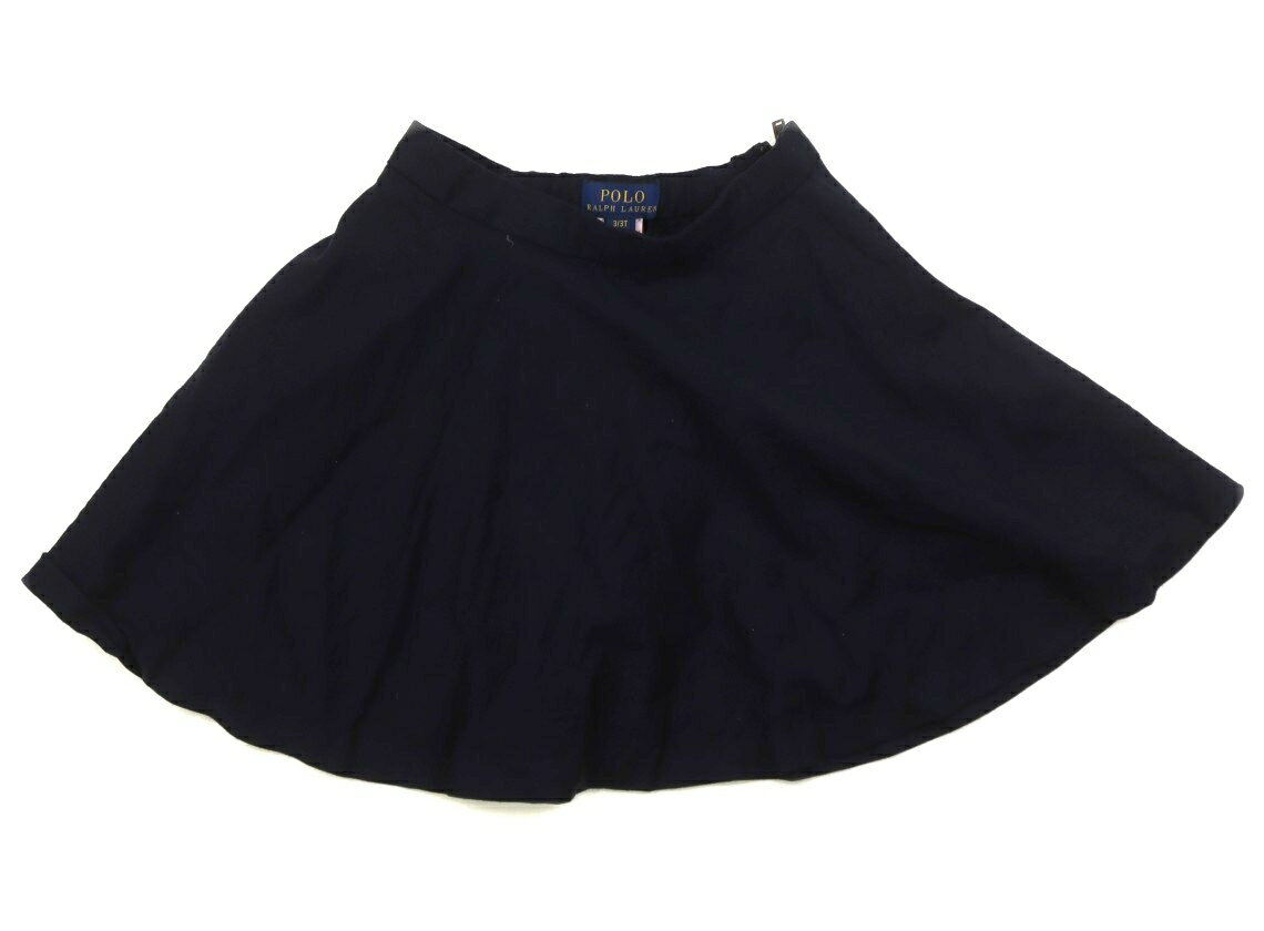 ポロラルフローレン POLO RALPH LAUREN スカート 100 女の子 ネイビー 子供服 ベビー服 キッズ アウトレット ユーズド 【中古】キッズ・ベビー・マタニティ
