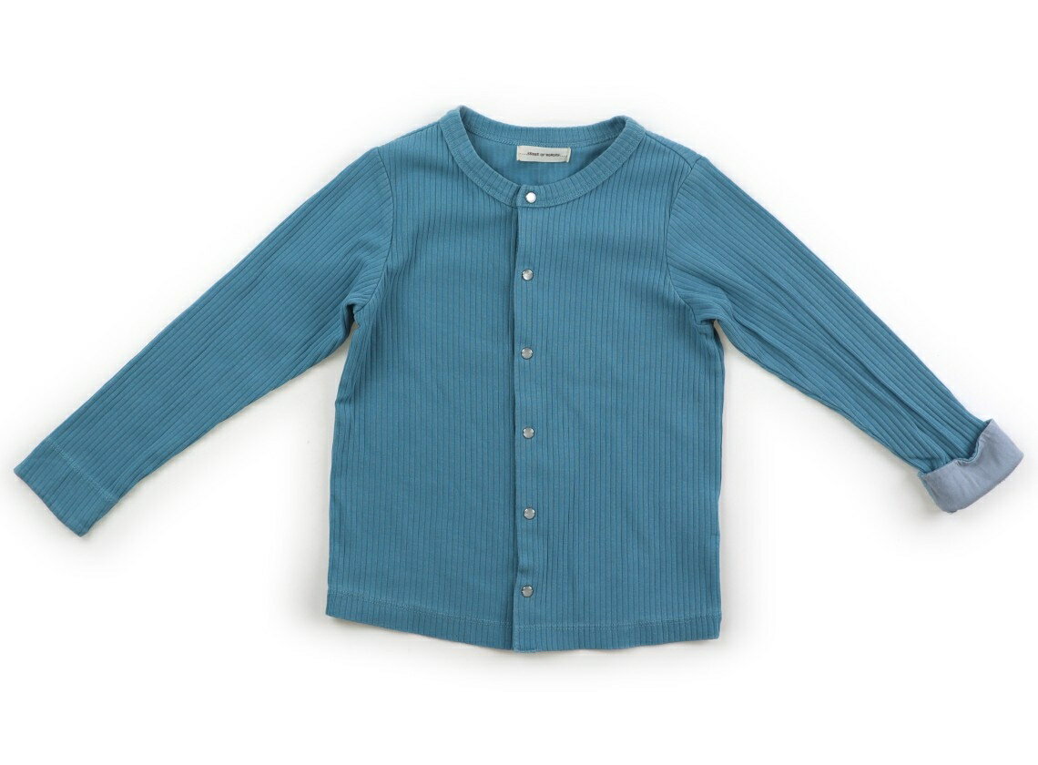 センスオブワンダー Sense of Wonder カーディガン 110 女の子 ターコイズ 子供服 ベビー服 キッズ アウトレット ユーズド 【中古】キッズ・ベビー・マタニティ