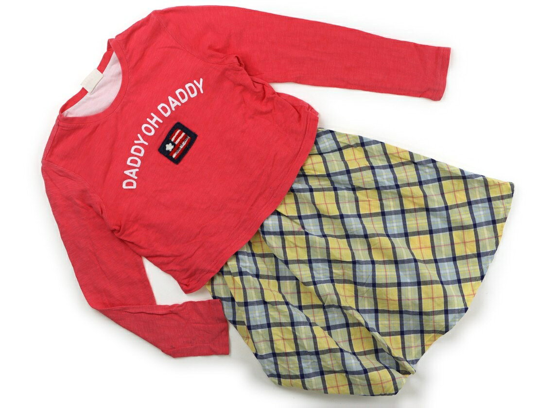 ダディーオーダディー Daddy Oh Daddy ワンピース 150 女の子 ピンク・マドラスチェック 子供服 ベビー服 キッズ アウトレット ユーズド 【中古】キッズ・ベビー・マタニティ