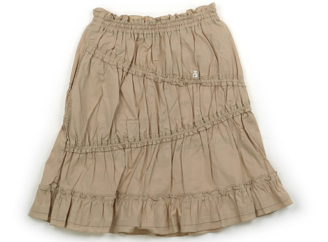 ファミリア familiar スカート 120 女の子 ベージュ 子供服 ベビー服 キッズ アウトレット ユーズド 【中古】キッズ・ベビー・マタニティ